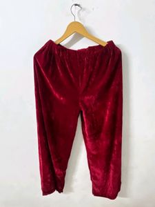New Unused Velvet Plazo