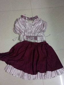 Lehenga Choli Set For 4-5 Years Girls