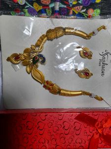 Gorgeous Peacock Jewellery Set,Necklace &amp; Earring
