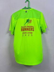Neon Green Delhi Dwarka Runners T-Shirt