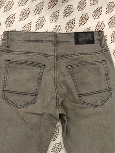Gray Denim Jeans