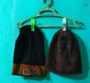 3 Wool Caps For Men And Women
