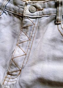 Denim High-Waisted Shorts