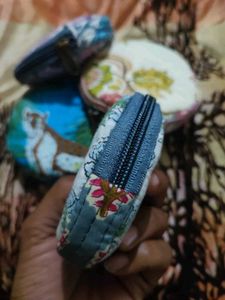 4Round Floral Patchwork Multipurpose Pouches