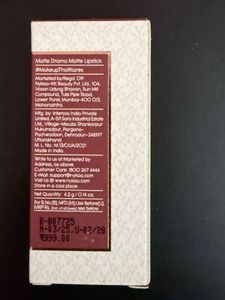 Kay Beauty Matte Lipstick - Box Office