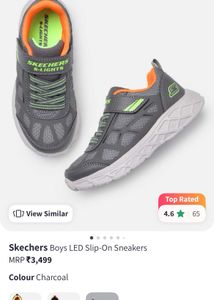 Skechers S-Lights Sneakers - Size 2