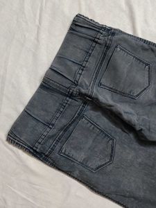 ❗ CLEARANCE ❗ Stylish High-Waisted Charcoal Jeans