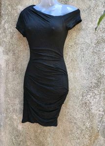 N. BEBE SEXY BLACK BODYCON