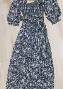 Floral Print Maxi Dress