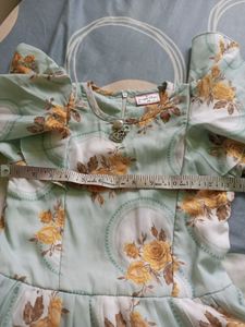 Floral Print Girls Dress