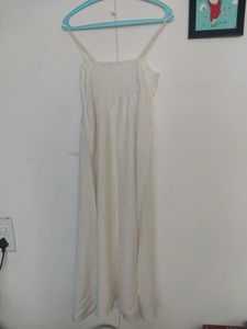 H&amp;M White Aline Dress
