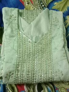 Beautiful Kurti Dupatta Paint