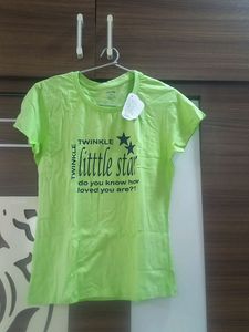 Lime Green Zivame Tshirt New