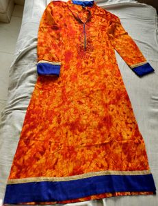 Saffron Kurta