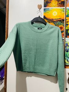 Max-Green Cropped Winterwear