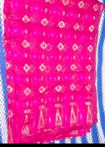 Cotton Silk Jamdani Kolkata Special ,Golden jari