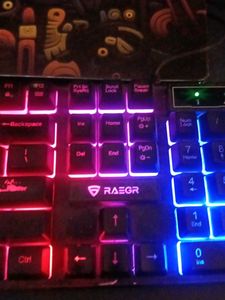 Wired Gaming Keyboard and Mouse