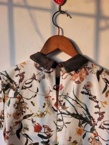 Pinteresty Collared Floral Dress (Bossini - S)