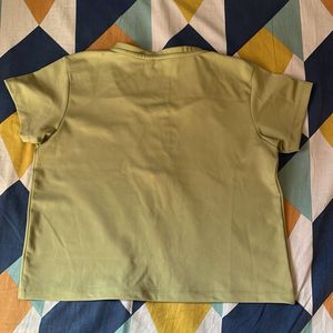 Green 'Inspire' Graphic Tee