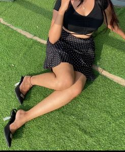 Shein Top+ Polka skirt Combo
