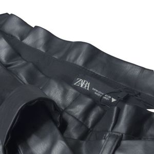 ZARA Leather Skort