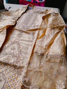 pure glace cotton suit