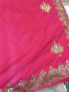 Elegant Pink Saree
