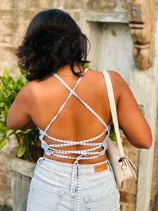 Crop Backless Top
