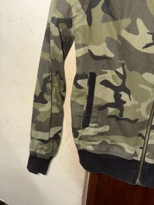 Camo Print Jacket