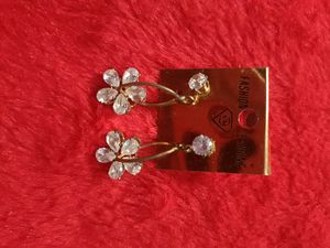 Flower Drop Earrings