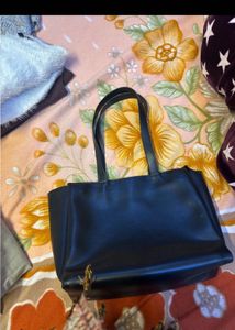 Chic Black Tote Bag
