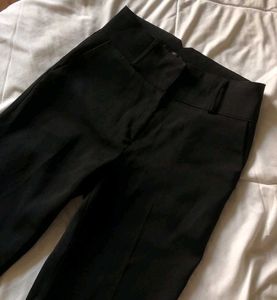 Combo Black Flare Leg Trousers &amp; H&amp;m Shirt