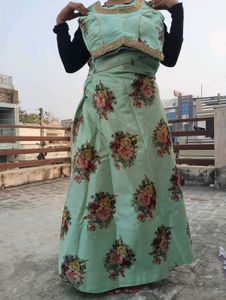 Floral Lehenga Choli Set
