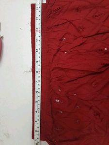 Cherry Coloured Dark Plazzo