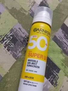Garnier SPF 50 Sunscreen