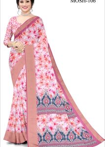 New Brand. Digitial Print Tassar Silk