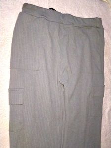 Grey Cargo Pants