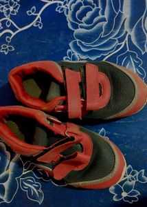 Campus Red & Black Shoes!