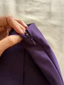 Purple Mini Skirt