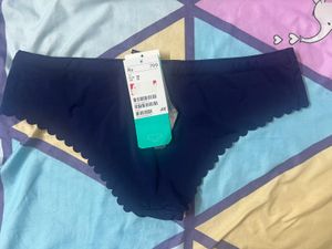 Navy Scalloped Undies