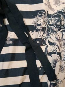 Striped Print Top