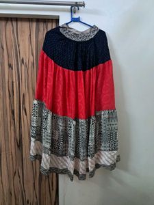 BOHO TIERED MAXI SKIRT