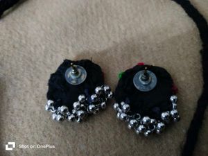 Handmade Embroidered Jewelry Set