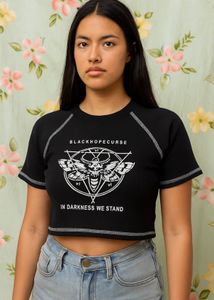Graphic Crop Top
