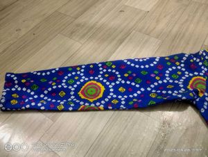 Blue Bandhani Print Kurti