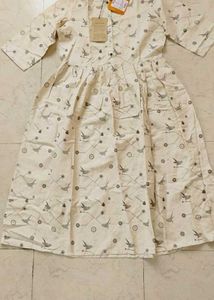 New Handloom Fabric Frock Without Tag