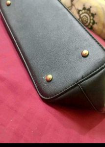 Black Leather Handbag