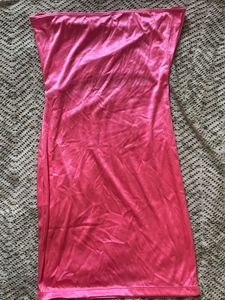 Shein Neon Pink Cutout Dress