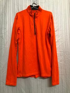 Champion Orange Long Sleeve T Shirt