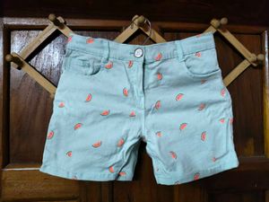 Watermelon Print Shorts